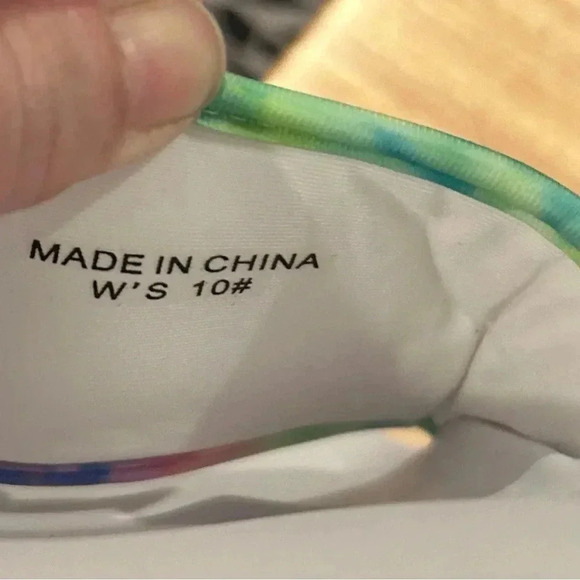 Fila Drifter Lux Tie Dye Women's Slide Sandals Size 10. NWOT - Picture 8 of 10